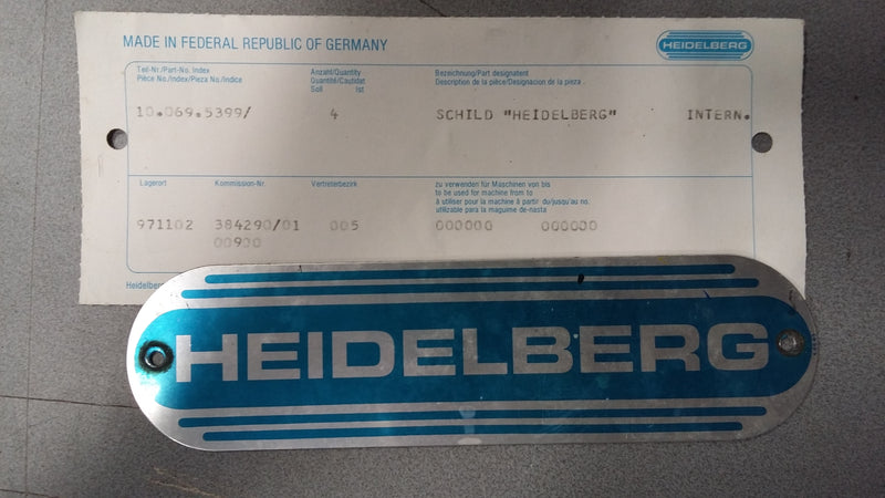 100695399 SCHILD Heidelberg